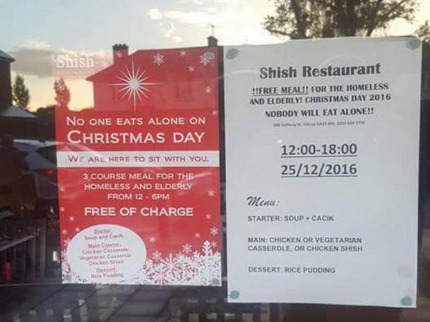 Muslim-Owned Restaurant Offers The True Spirit of Christmas.